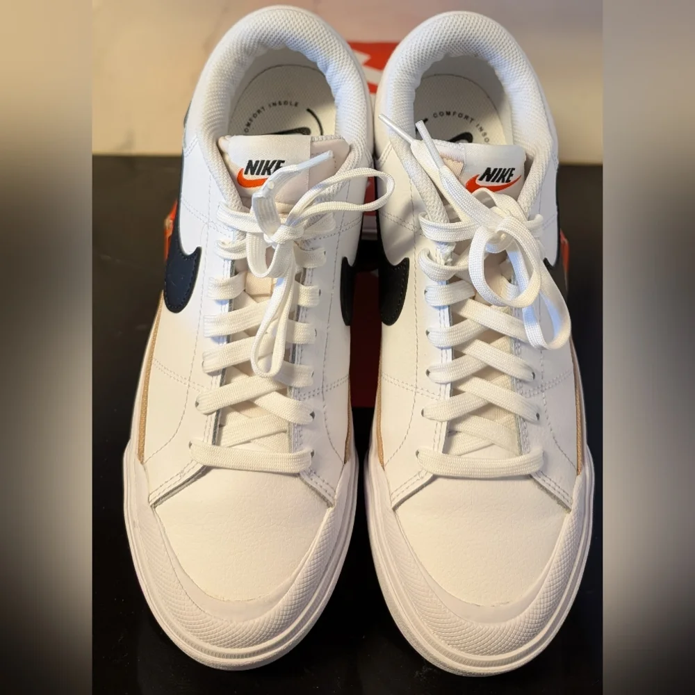 Nike Court Legacy Lift Platform Sneakers Size 8.5 Like New/Box MSRP $94.99 - Picture 3 of 10